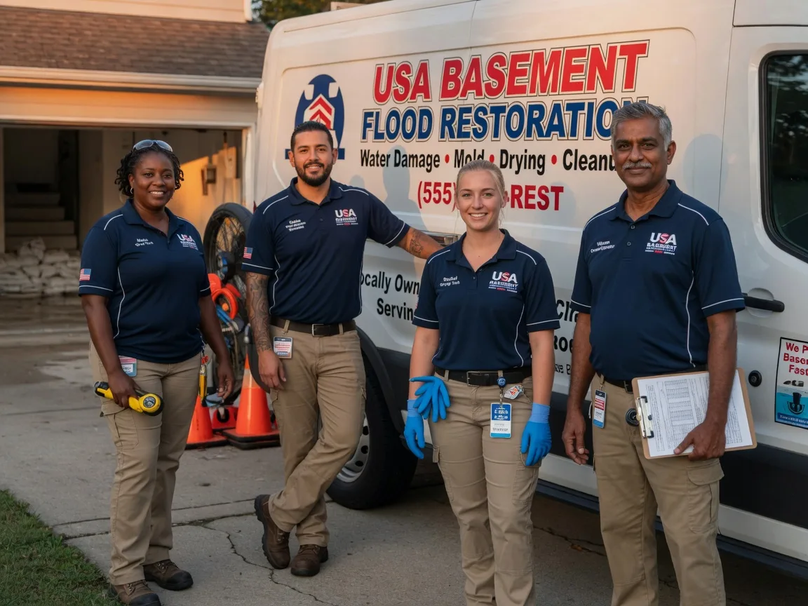 Basement Flood Cleanup company in Woodland, WI